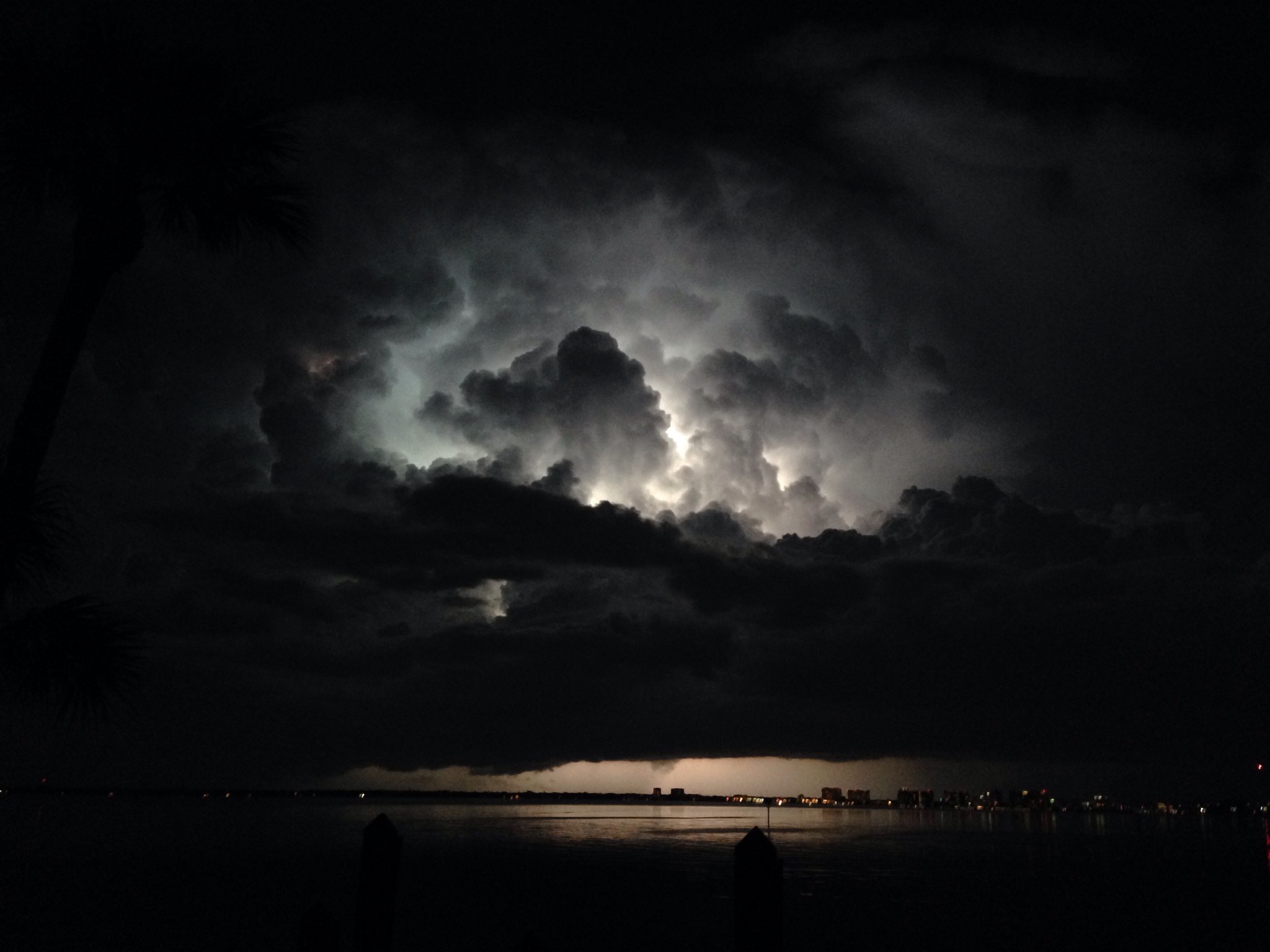 lightning storm sarsota, fl